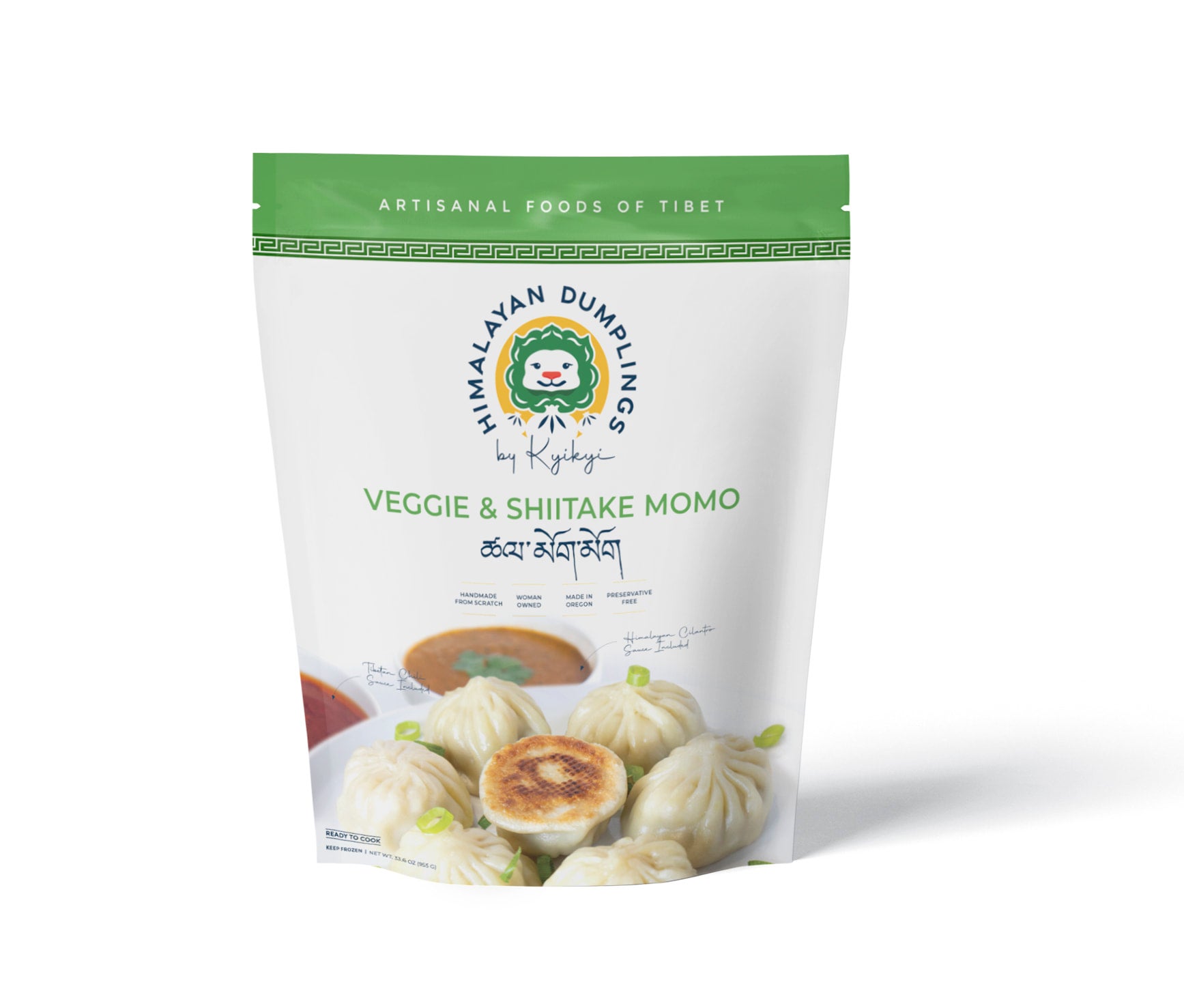 Frozen Momo|Veggie & Shitake (Vegan friendly) | HIMALAYAN DUMPLINGS